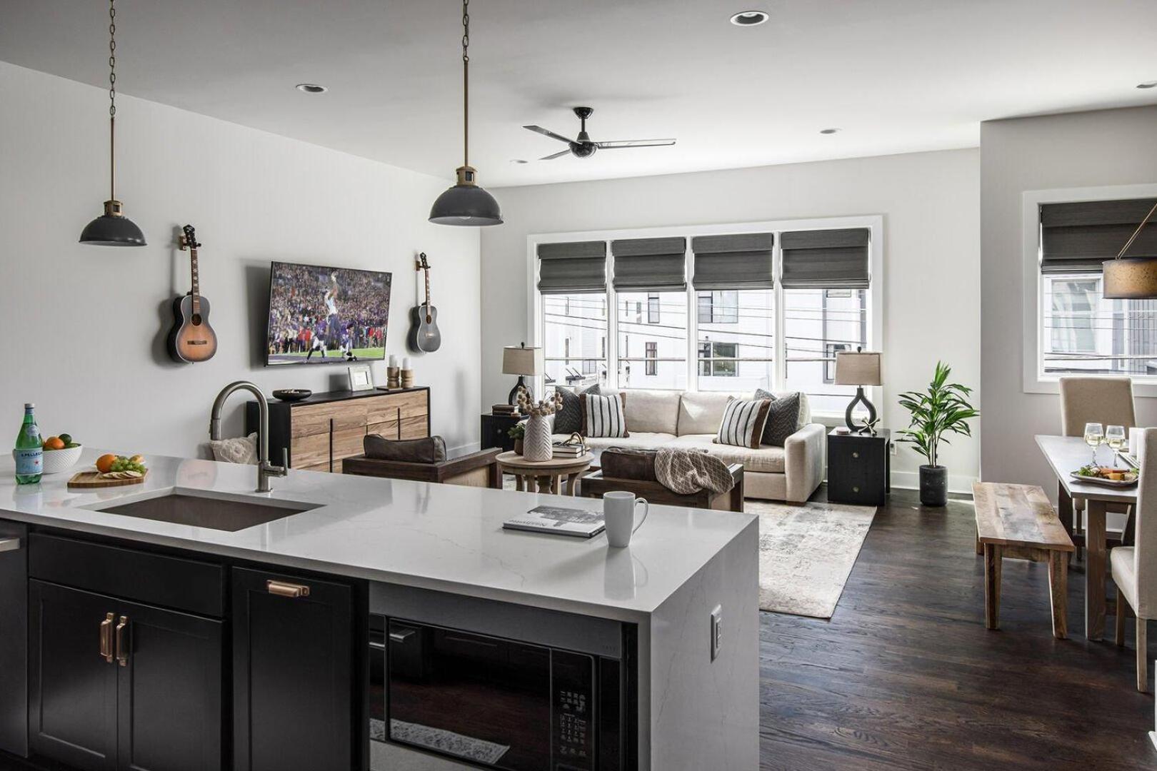Edgehill Duo - 2 Townhomes - Mins Vanderbilt University Нашвил Екстериор снимка