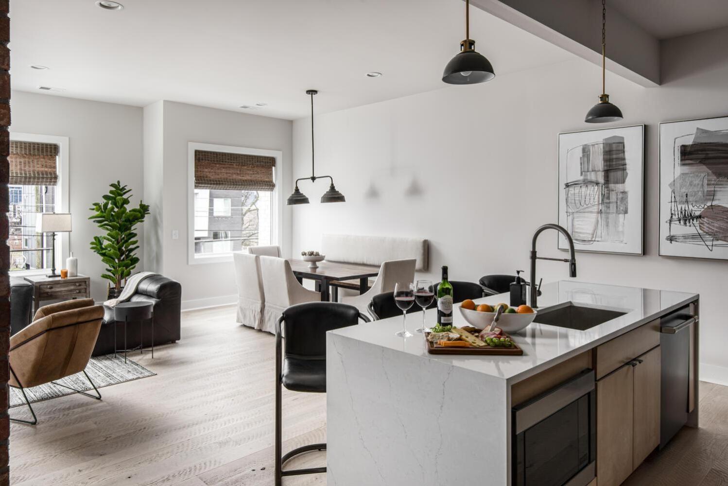 Edgehill Duo - 2 Townhomes - Mins Vanderbilt University Нашвил Екстериор снимка